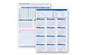 2008 Attendance Calendar Form 25/Pk